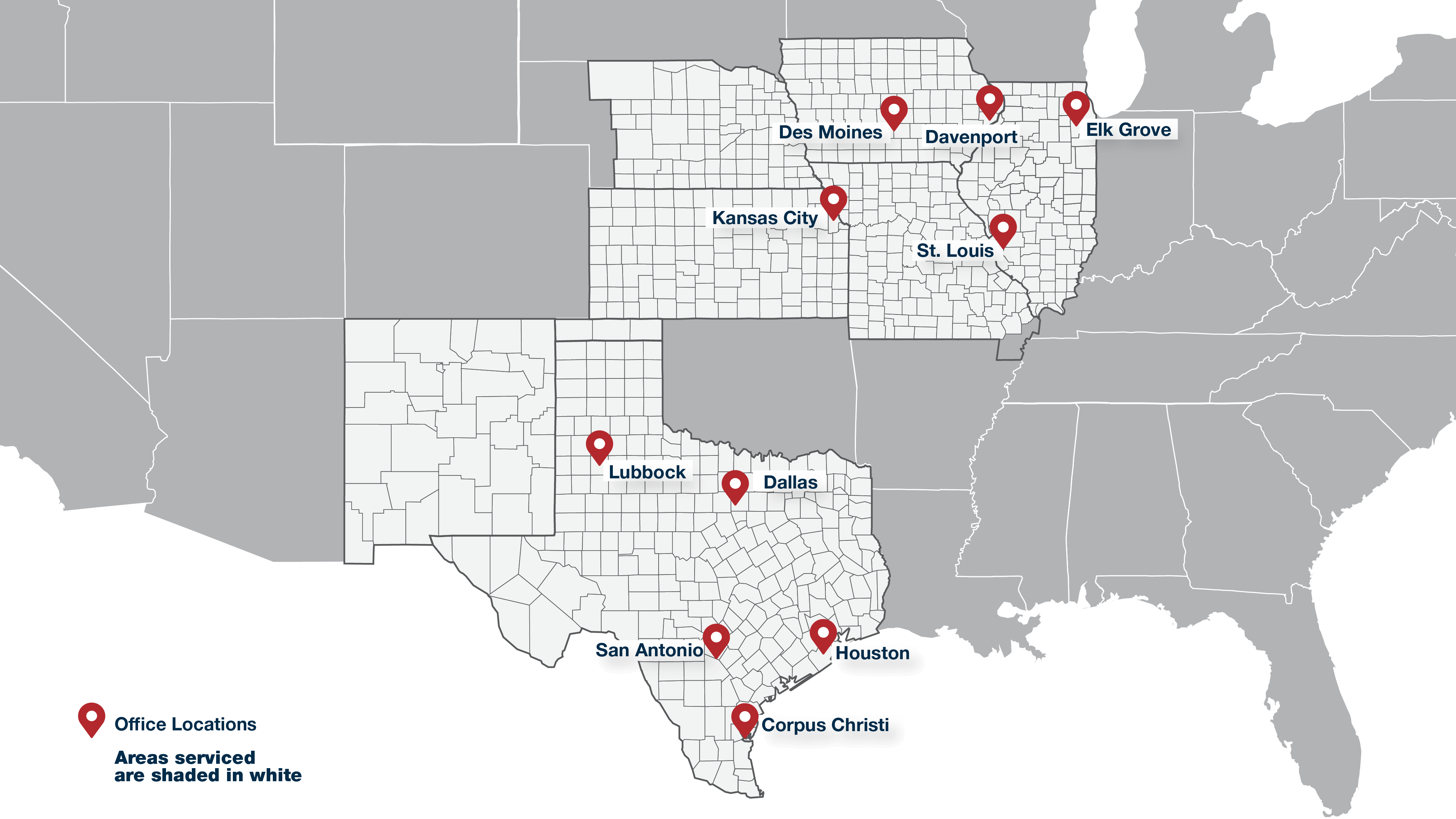CBSS Locations Map